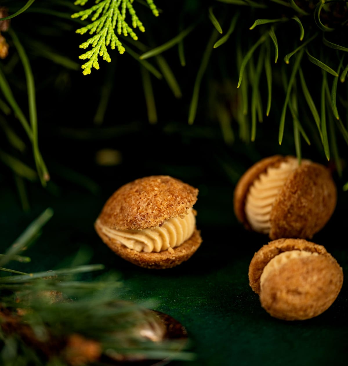 Plněné ořechy s jablečným karamelem podle Josefa Maršálka