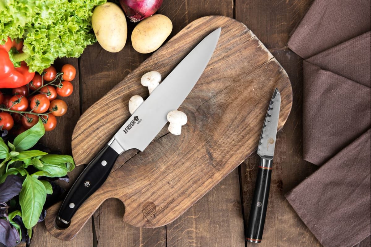 Nůž v kuchyni by měl být hlavně spolehlivý parťák