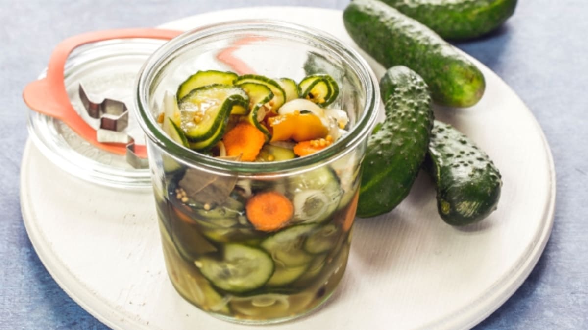 Nakladačky bez vaření aneb okurkové pickles