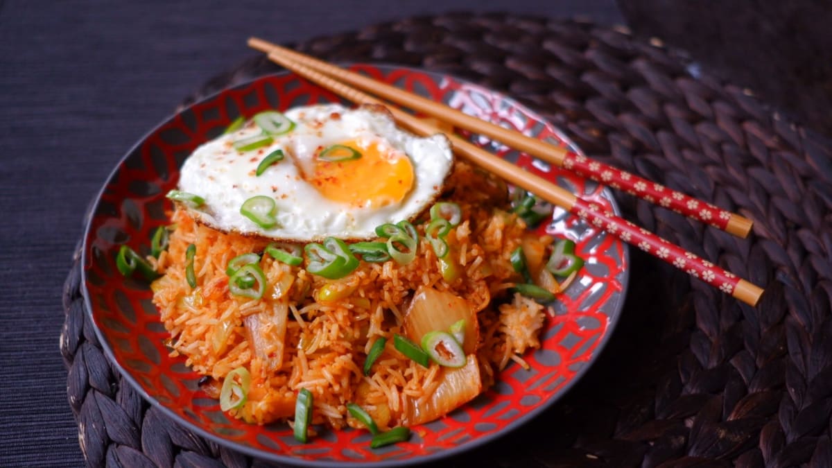 S Klárou v kuchyni: Smažená rýže s kimchi