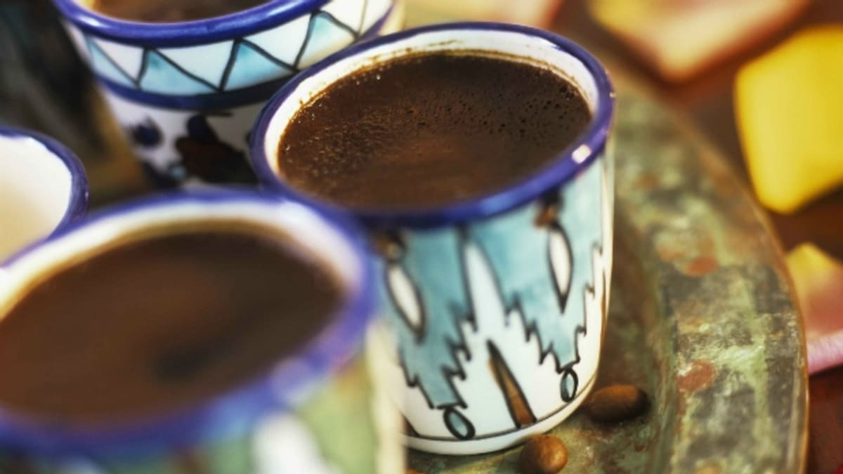 Arabský kávový rituál