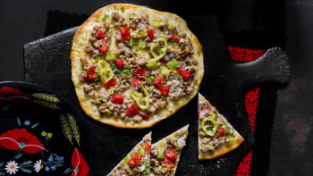 Arménská pizza lahmadžo