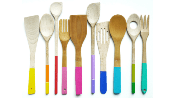 DIY: Dejte vařečkám barevný nátěr!
