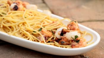 Špagety frutti di mare