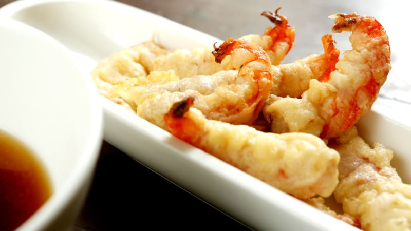 Krevetová tempura
