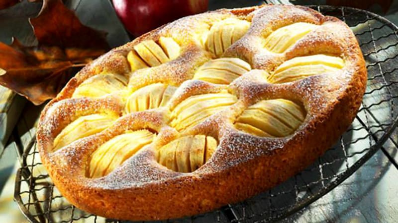 Šťavnatý jablečný koláč s vůní vanilky