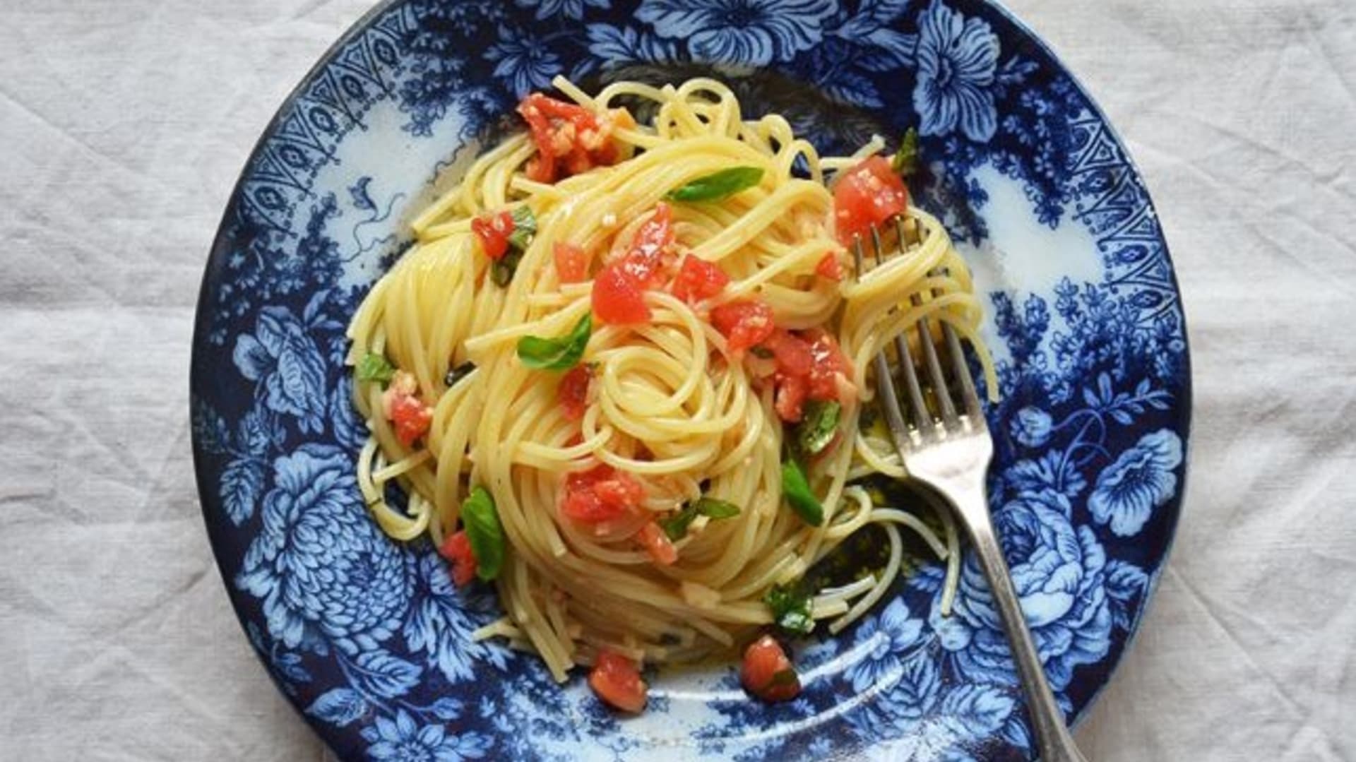 Sicilské špagety - Pasta alla Trapanese