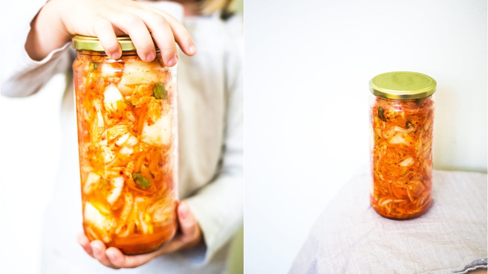 Domácí fermentované kimči 1