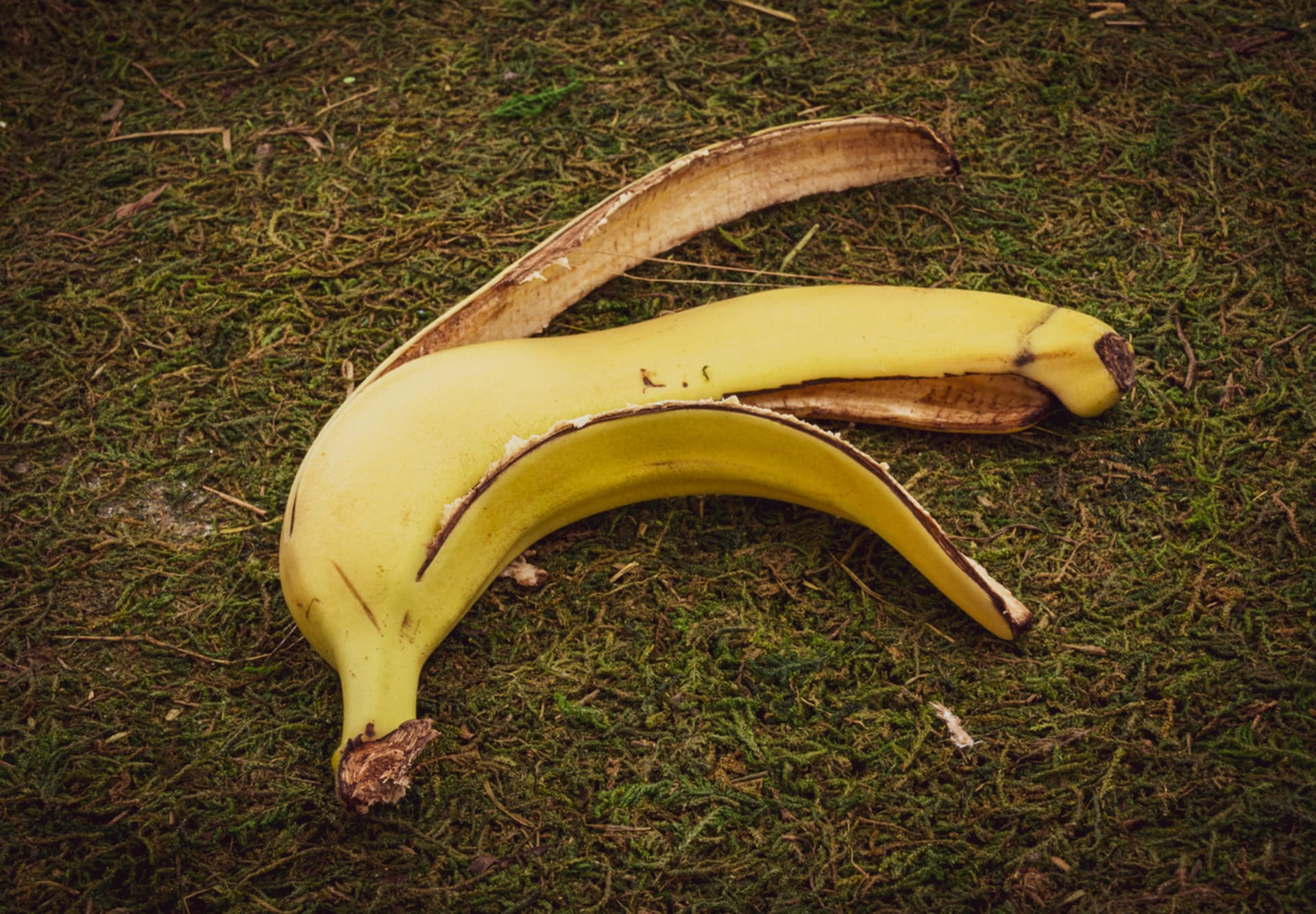Banánová slupka je jedlá