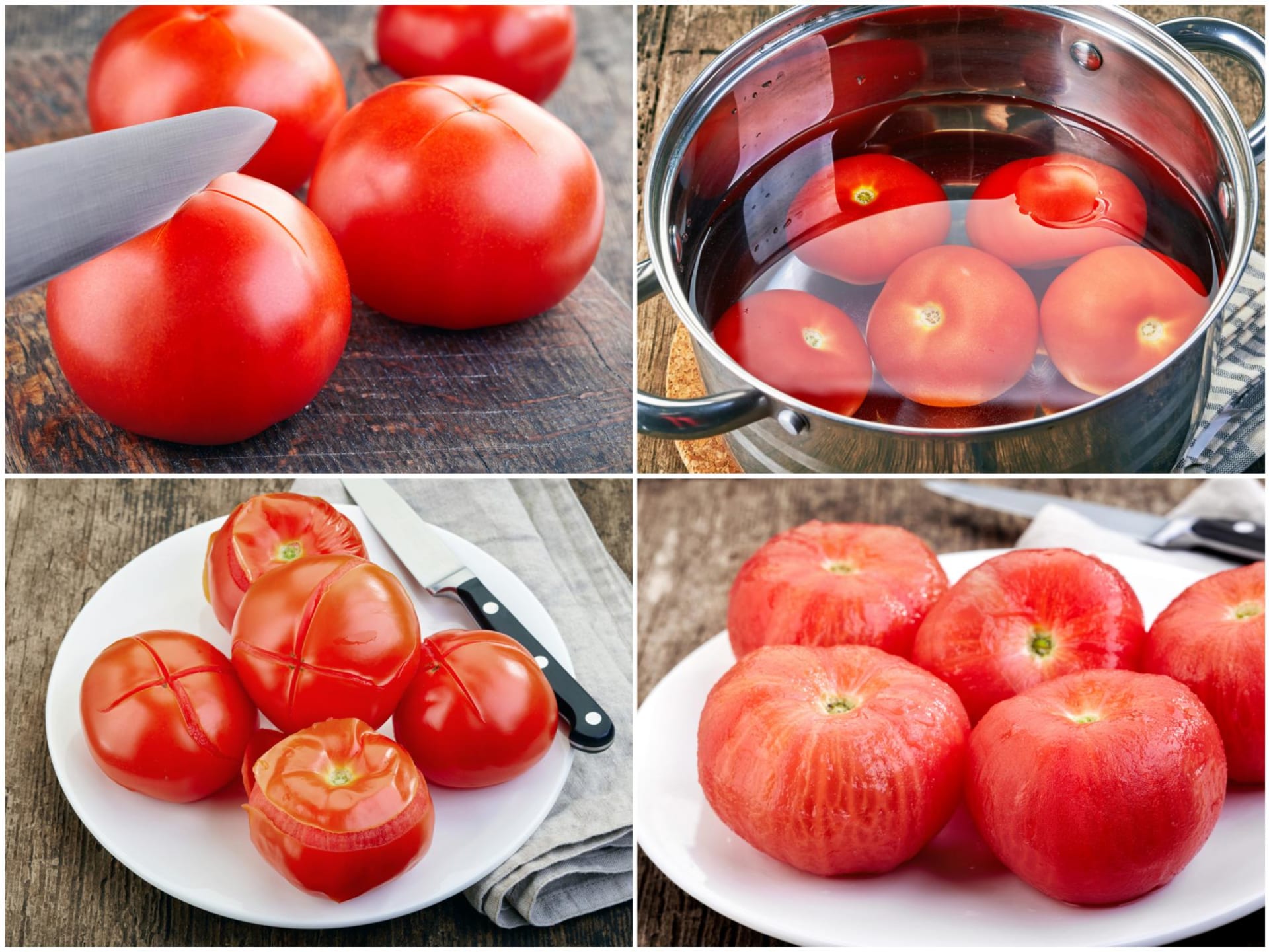 Naučte se, jak rychle a bez námahy oloupat rajčata 2