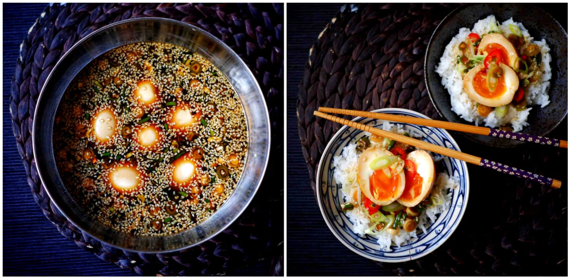 S Klárou v kuchyni: Korejská marinovaná vejce Mayak Eggs 2
