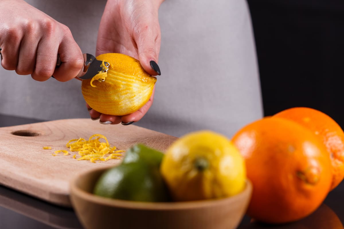 Uchovejte citronovou kůru v mrazáku