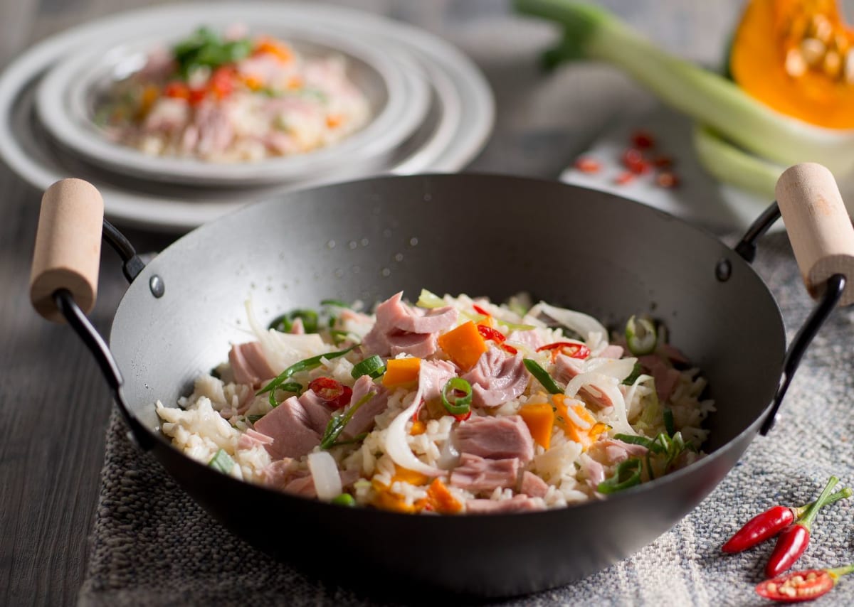 Rychlá a zdravá večeře: Basmati rýže s tuňákem a dýní