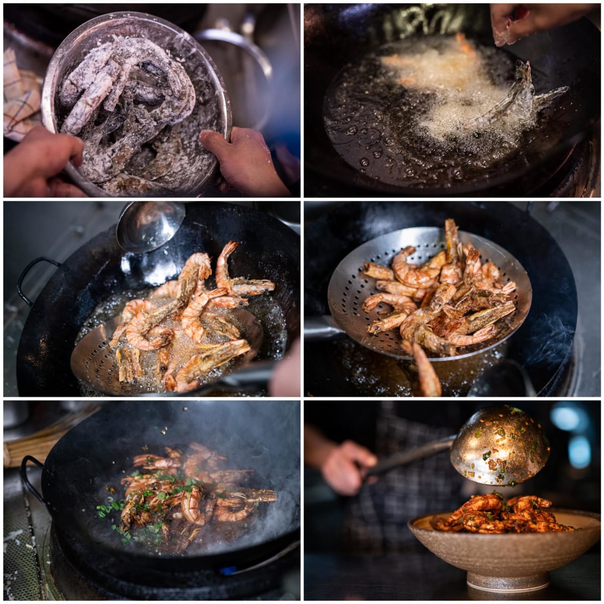 Restované krevety po šanghajsku z restaurace Sia