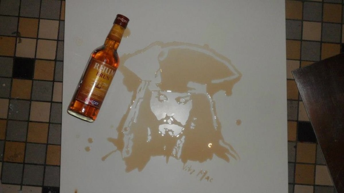 Portréty z jídla a pití - Kapitán Jack Sparrow