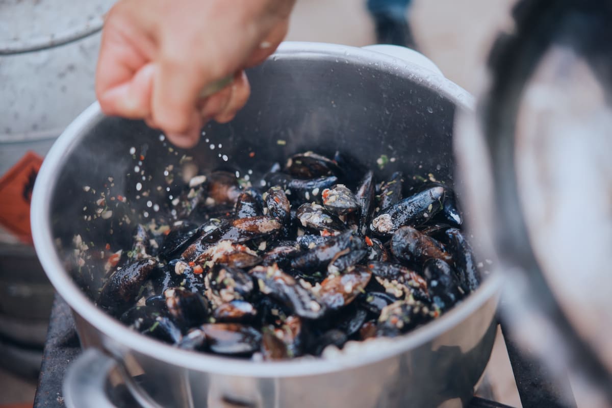 Užijte si mušle na akci Prague mussel week.