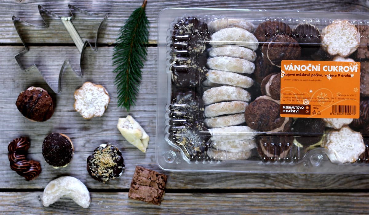 Merhautovo pekařství a jejich vánoční cukroví