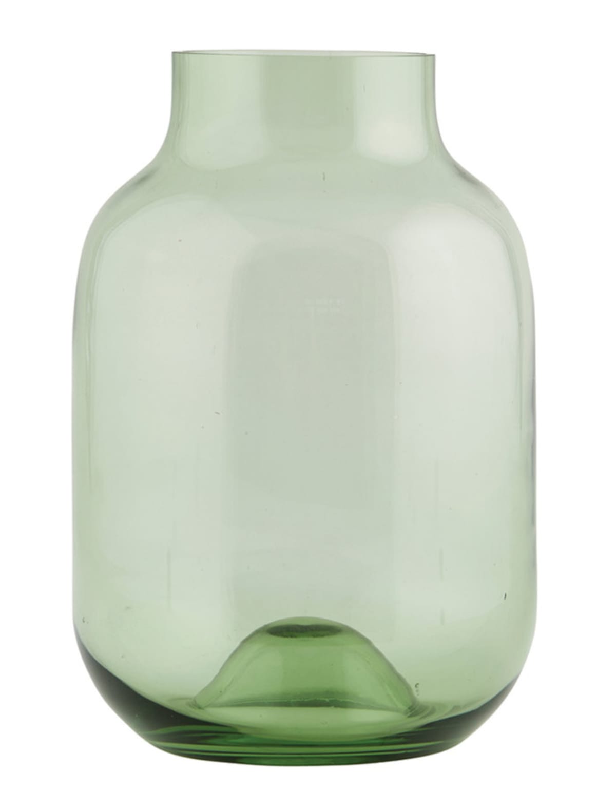 Světle zelená skleněná váza, KITCHENETTESHOP.CZ, 750 Kč