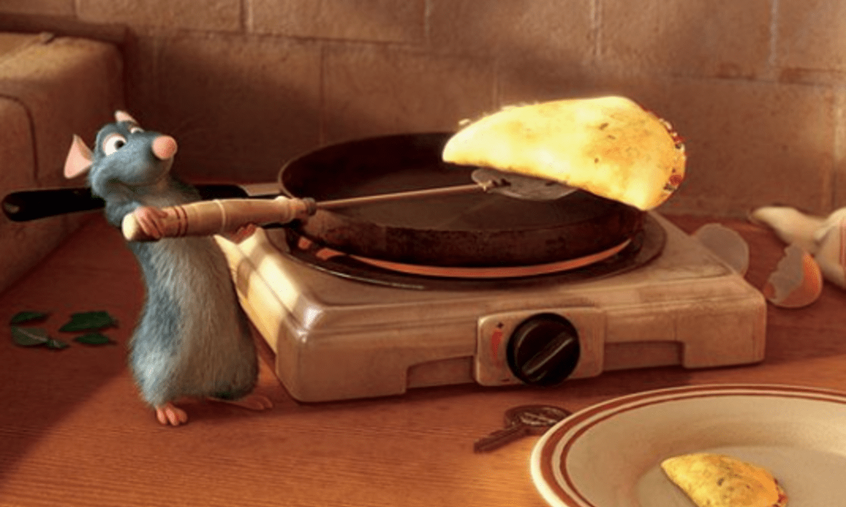 Krysa jako šéfkuchař může být dobrý nápad