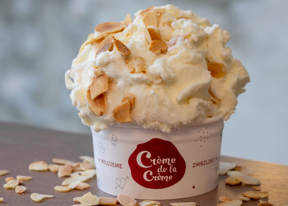 Nová pobočka známé zmrzlinárny Creme de la Creme.