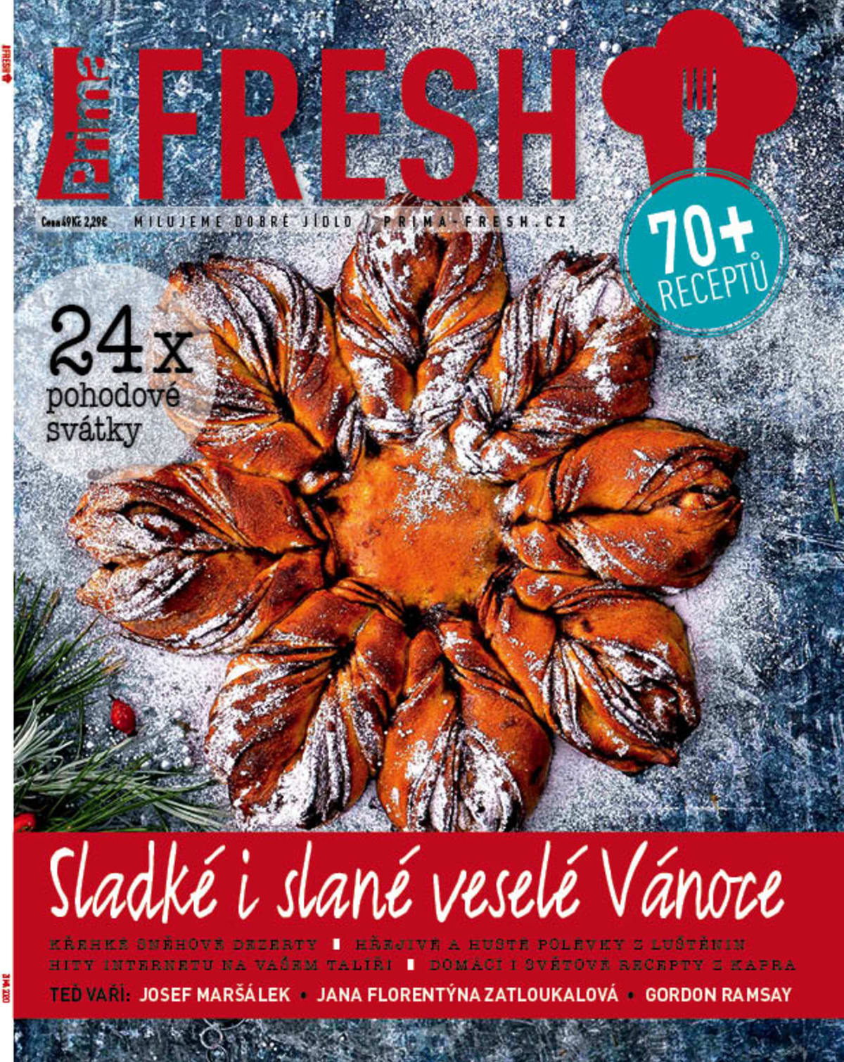 Časopis Prima FRESH Vánoce 2020
