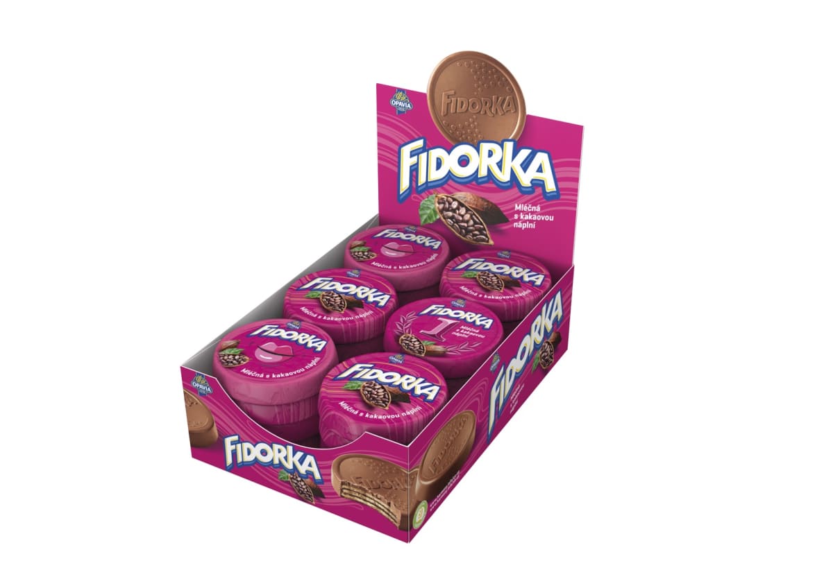 Nově se můžete těšit na kakaovou Fidorku!