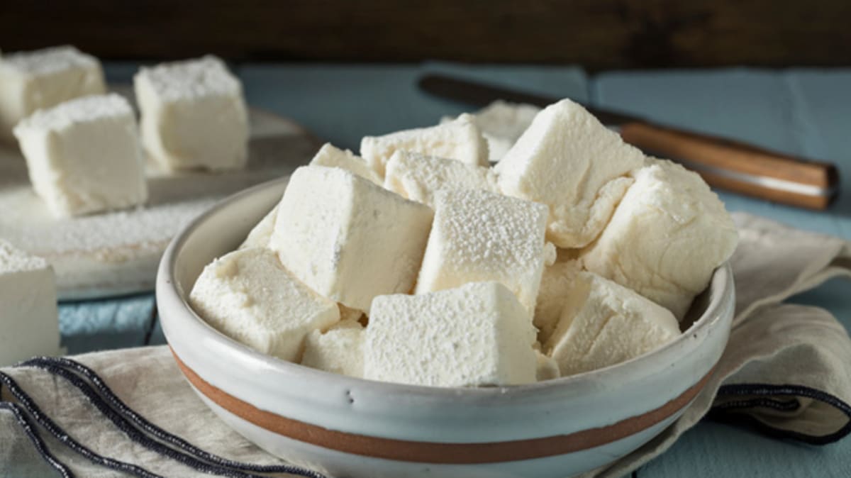 Domácí zdravé marshmallows