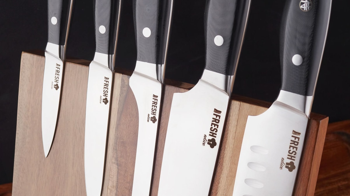 Kvalitní materiály a precizní zpracování, takové jsou nože Prima FRESH