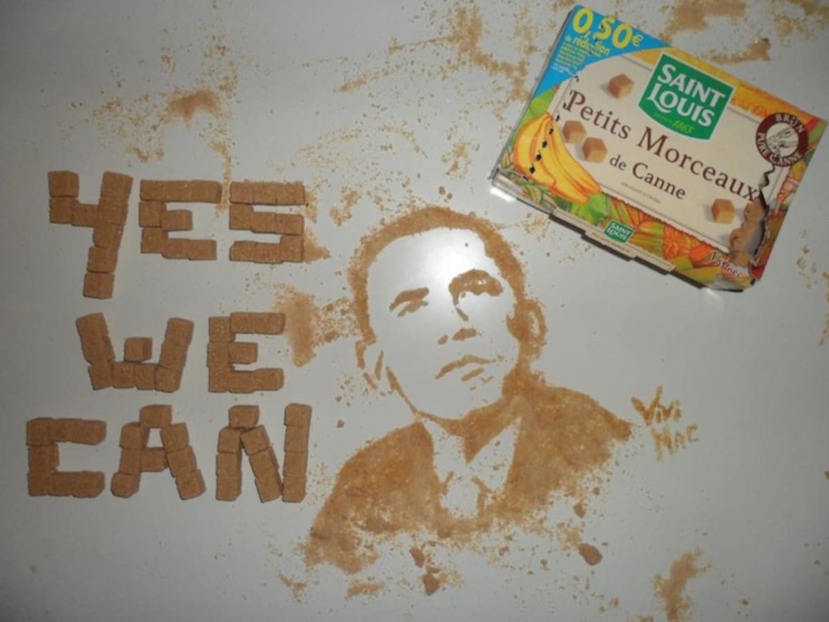 Portréty z jídla a pití - Barack Obama