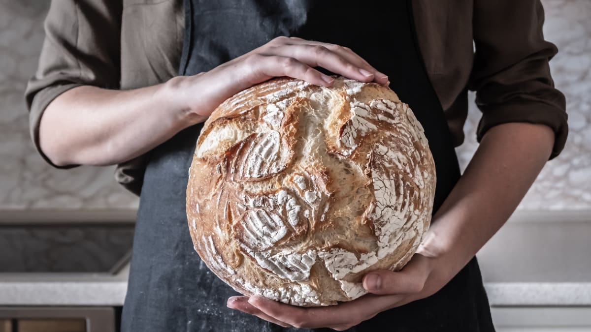 Chléb skladujte nejlépe v bochníku