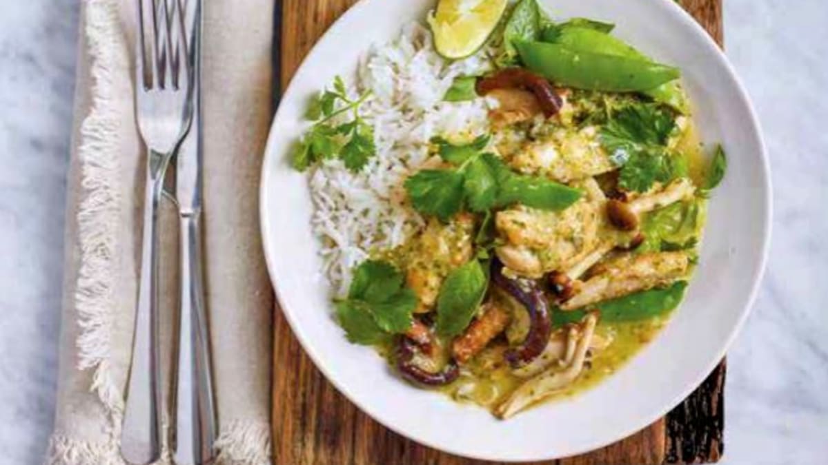 Thajské zelené kuřecí kari podle Jamieho Olivera