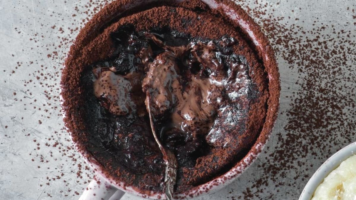 Čokoládový mug cake pro čokoholiky