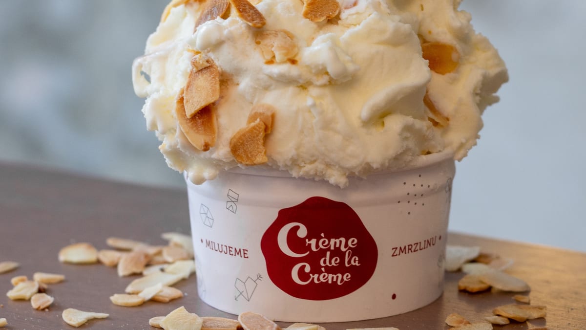 Nová pobočka známé zmrzlinárny Creme de la Creme.