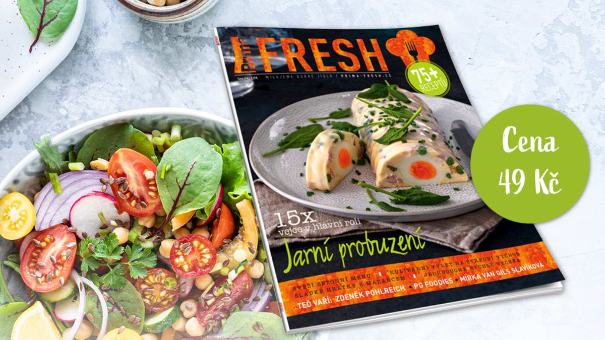 Časopis Prima FRESH koupíte exluzivně v síti prodejen ICELAND