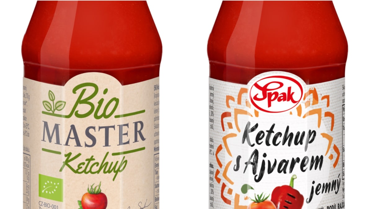 Ochutnejte kečup v bio kvalitě nebo s tradičním ajvarem.