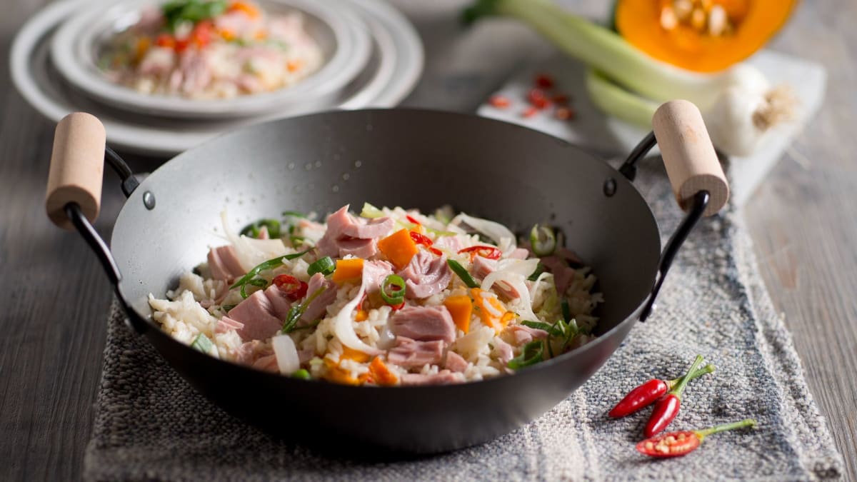 Rychlá a zdravá večeře: Basmati rýže s tuňákem a dýní