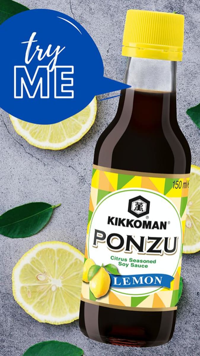 Vyzkoušejte výborné dipy a dresinky s omáčkou Kikkoman Ponzu Lemon 2