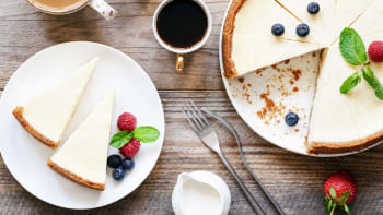 New York cheesecake – recept na klasický pečený dort ze smetanového sýra