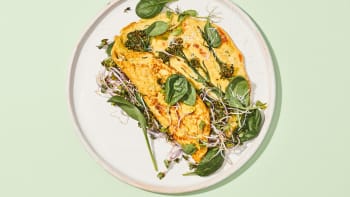 Tofu omeleta s brokolicí