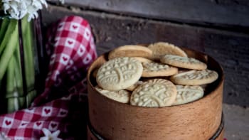 Křehké máslové sušenky s vanilkou podle Petry Burianové