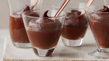 Čokoládovo–avokádová pěna