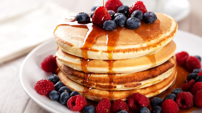 Nadýchané americké lívance (pancakes)