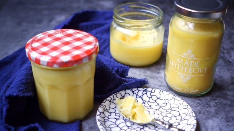 Recept na přepuštěné máslo (ghí) z pomalého hrnce