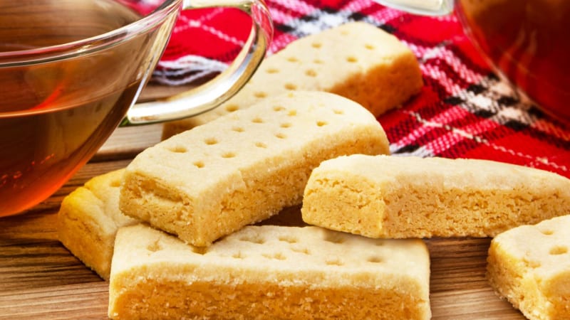 Short bread: Klasické skotské sušenky jsou plné másla