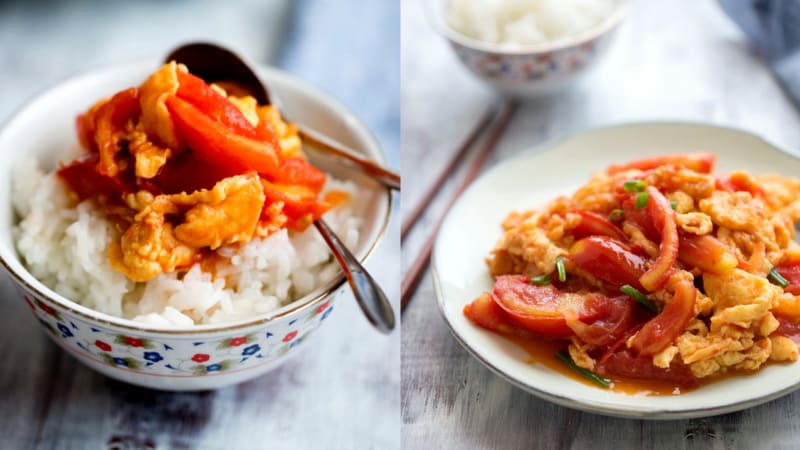 Super rychlá večeře: Stir-fry s vejci a rajčaty po čínsku