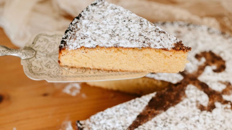 Tarta de Santiago – nadýchaný mandlový koláč s vůní citronu