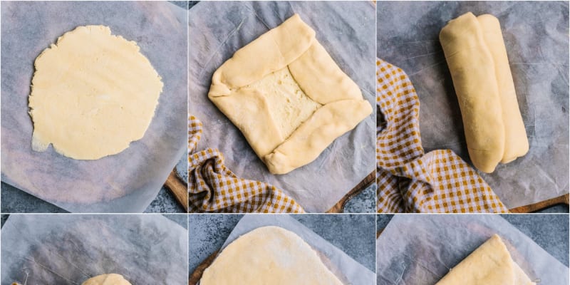 Recept na domácí máslové listové těsto od babičky 2