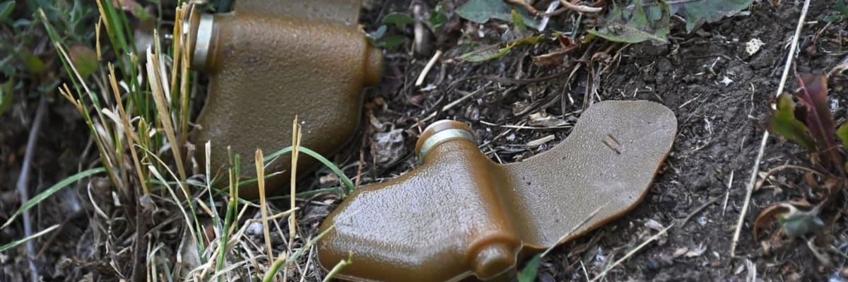 Zákeřná zbraň ze sovětských časů. Rusové rozsévají miny ve tvaru motýlků, které lákají děti