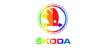 Automobilka Škoda má duhové logo. Změnila ho kvůli festivalu Prague Pride 