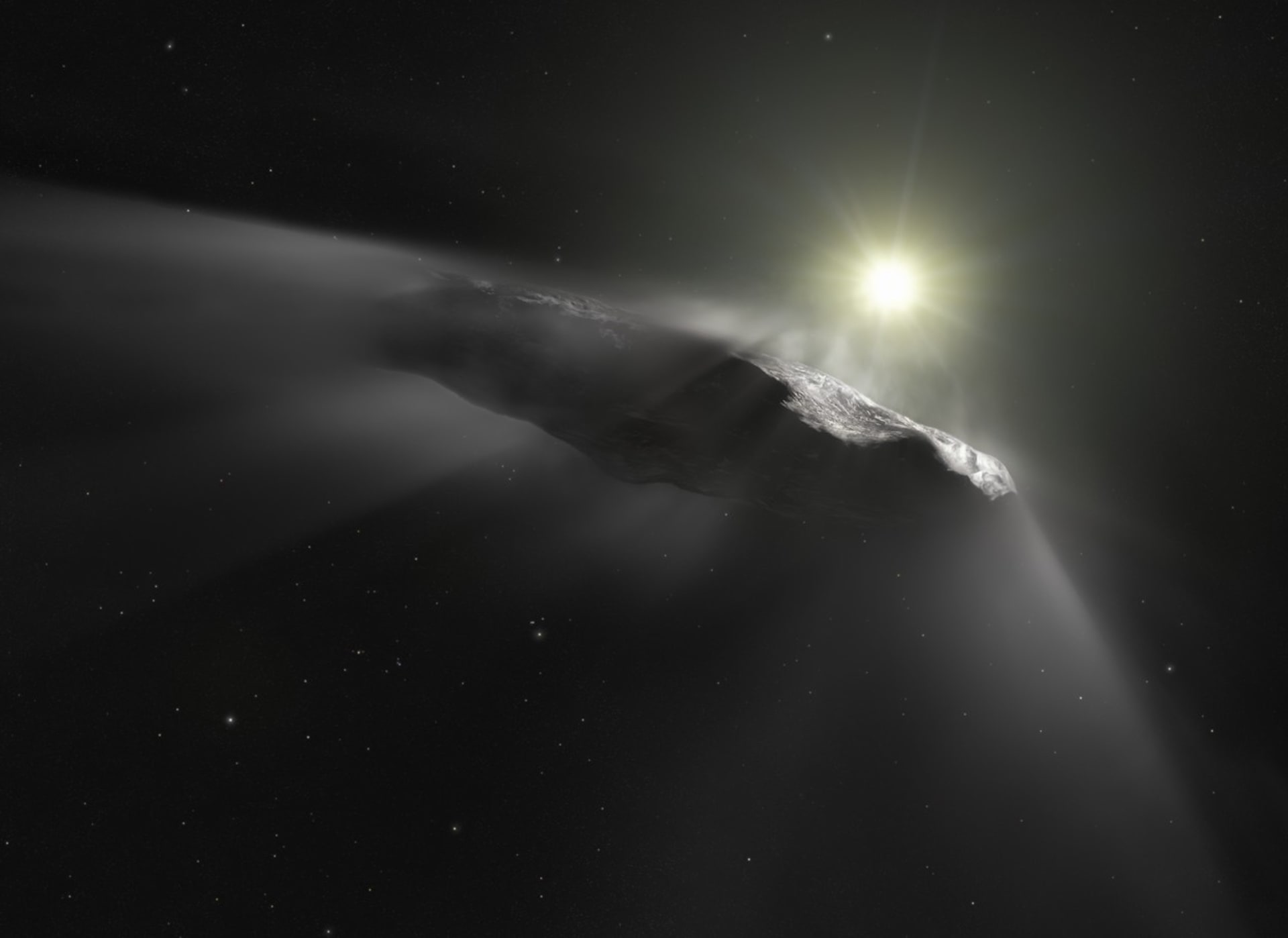 Oumuamua vědce fascinuje